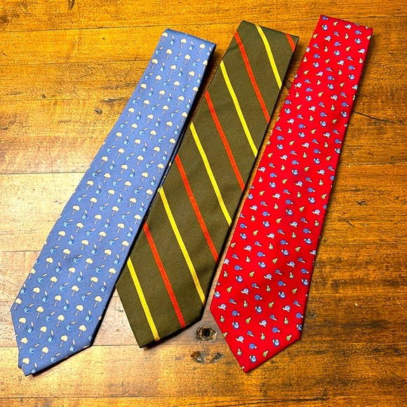 Three Brooks Brothersers ties - gorgeous and reasonable - Picture 1 of 5